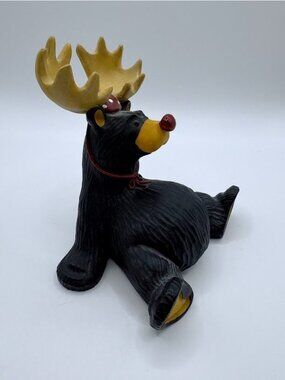 "Rudy" Bearfoots figurine crafted by Montana artist Jeff Fleming Big Sky Carvers